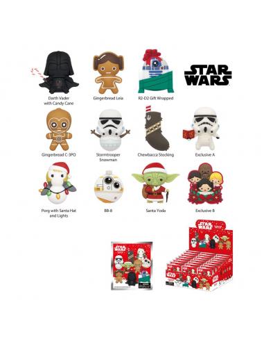 Star Wars Colgantes PVC Star Wars Christmas Series 1 Expositor (24)