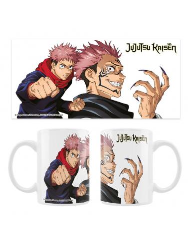 Jujutsu Kaisen Taza Cerámica Yuji & Sukuna
