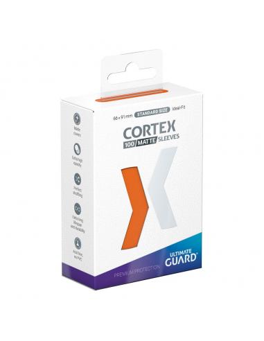Ultimate Guard Cortex Sleeves Tamaño Estándar Naranja Mate (100)