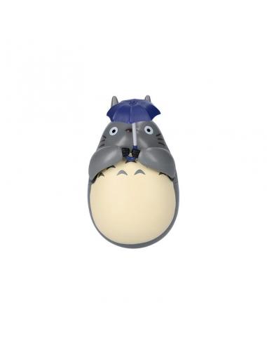 Mi vecino Totoro Figura de fondo redondo Big Totoro with leaf 7 cm