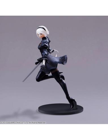 NieR:Automata FORM-ISM PVC Statue YoRHa Android 2B (YoRHa No.2 Type B) No Goggles Ver. 18 cm