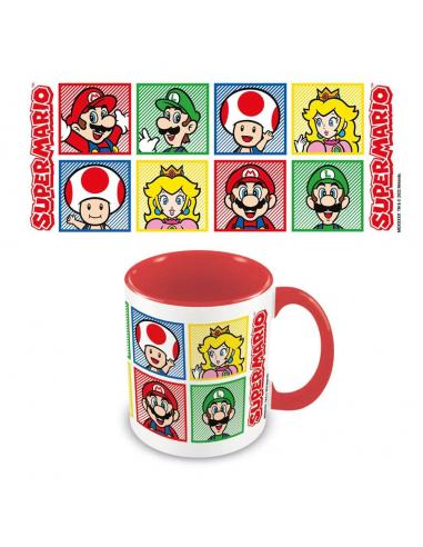 Super Mario Taza Characters