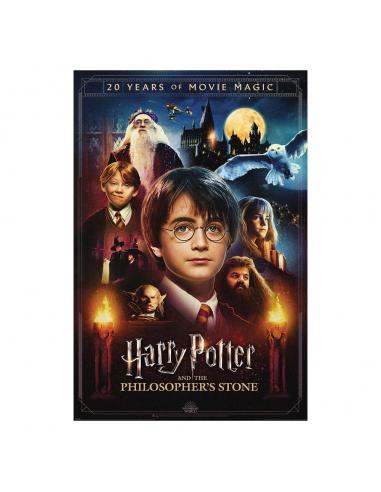 Harry Potter Set de 4 Pósteres 20 Years of Movie Magic  61 x 91 cm (4)