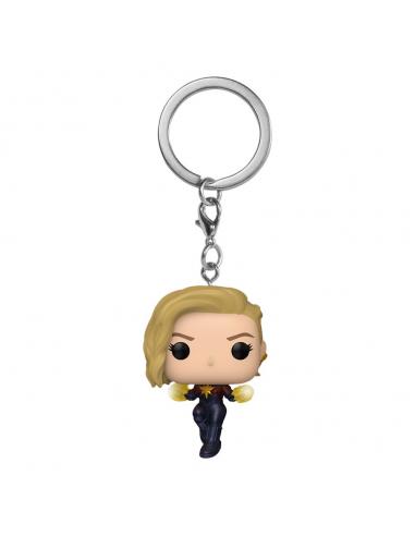 The Marvs Llaveros Pocket POP! Vinyl Captain Marvel 4 cm Expositor (12)