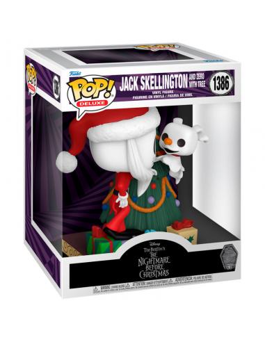 Funko POP Deluxe Disney Pesadilla Antes de Navidad 30th Anniversary Jack Skellington and Zero