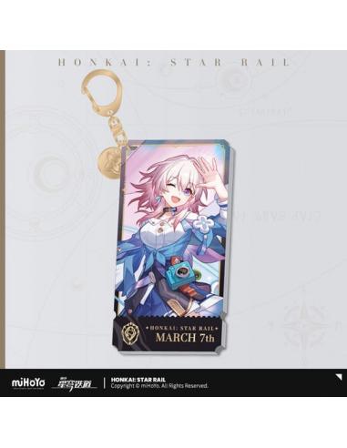 Honkai: Star Rail Character Llavero March 7th 9 cm