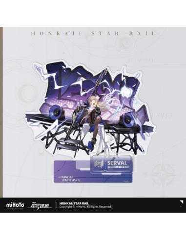 Honkai: Star Rail Figura acrilico Serval 20 cm