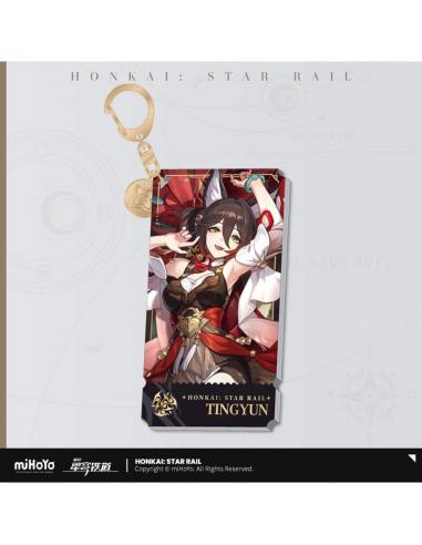 Honkai: Star Rail Character Llavero Tingyun 9 cm