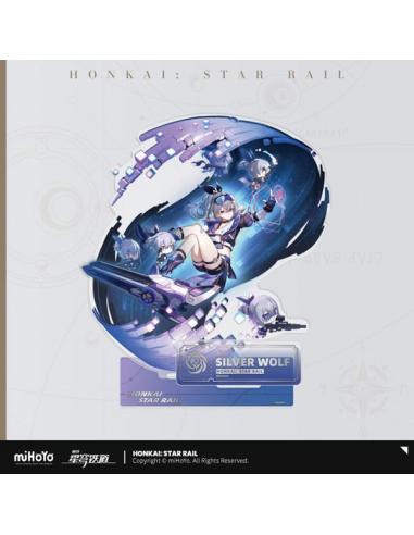 Honkai: Star Rail Figura acrilico Silver Wolf 17 cm