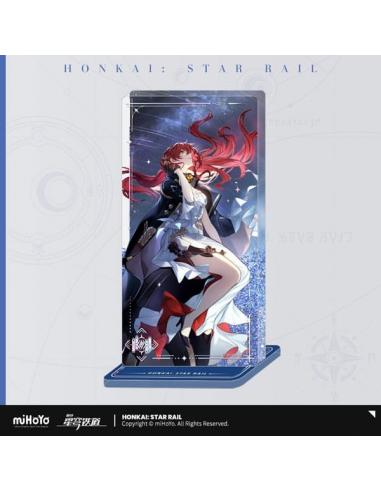 Honkai: Star Rail Adorno acrílico con purpurina Himeko Night on the Milky Way 7 cm