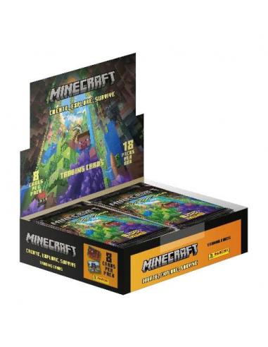 Minecraft - Create, Explore, Survive Expositor de Flow Packs (18) *Edición Alemán*