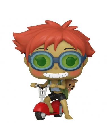 Cowboy Bebop POP! Animation Vinyl Figura Edward on Scooter w/Ein 9 cm