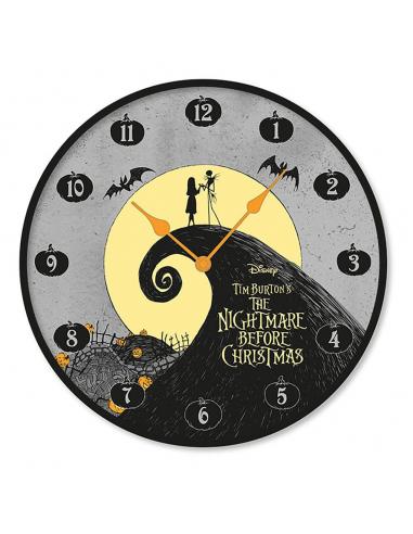 Pesadilla antes de Navidad Reloj de Pared Jack & Sally