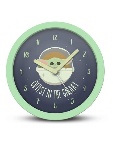 Star Wars: The Mandalorian Reloj de sobremesa Cutest in the Galaxy