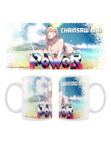 Chainsaw Man Taza Cerámica Power