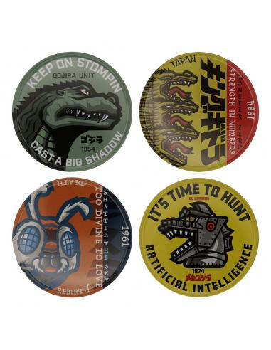 Godzilla Pack de 4 Posavasos