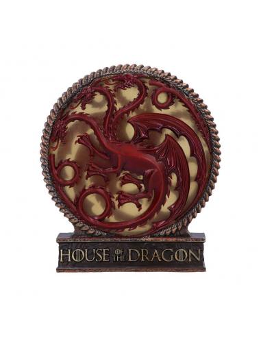 La casa del dragón Lámpara LED Logo 20 cm