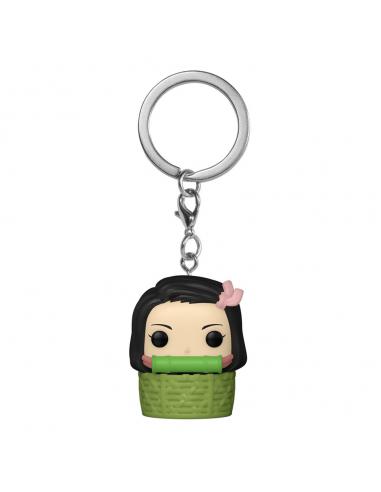 Demon Slayer Llaveros Pocket POP! Vinyl Nezuko'n BSKT 4 cm Expositor (12)