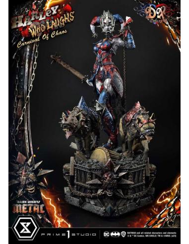 Dark Nights: Metal Estatua Museum Masterline Series 1/3 Harley Quinn Who Laughs Concept Design by Caelos D`anda Deluxe Version 7
