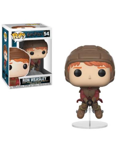 Harry Potter POP! Movies Vinyl Figura Ron on Broom 9 cm