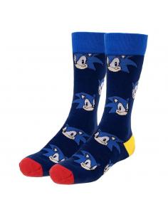 Sonic the Hedgehog calcetines Sonic Face Surtido (6)