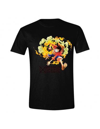 One Piece Camiseta Luffy Attack talla L