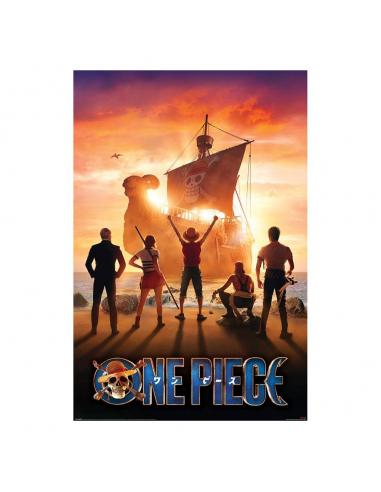 One Piece Set de 4 Pósteres Set Sail 61 x 91 cm (4)