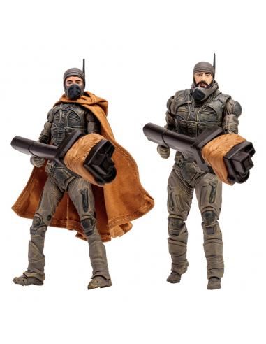 Dune: parte dos Pack de 2 Figuras Stilgar & Shishakli (Gold Label) 18 cm