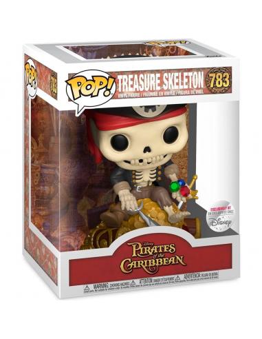 Funko POP Deluxe Piratas del Caribe Treasure Skeleton Exclusive