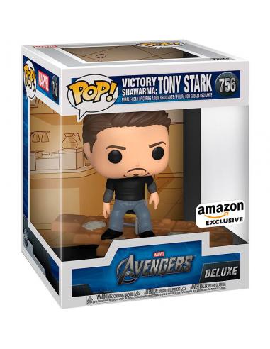 Funko POP Deluxe Marvel Los Vengadores Avengers Tony Stark Exclusive