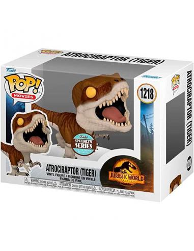 Funko POP Jurassic World 3 Atrociraptor Tiger Exclusive