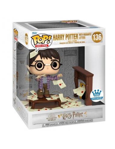 Funko POP Deluxe Harry Potter Anniversary Harry Potter with Hogwarts Letters Exclusive