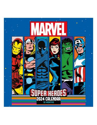 Marvel Calendario 2024 Super Heroes