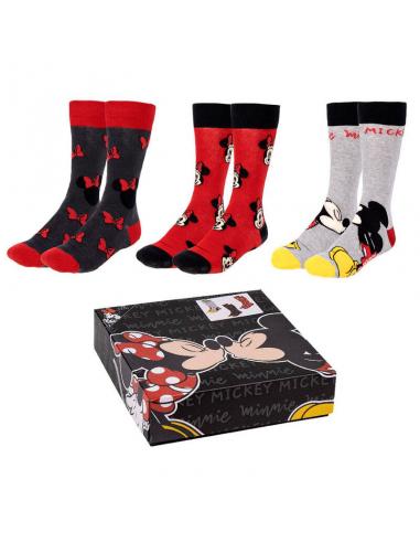 Set 3 calcetines Minnie Disney adulto