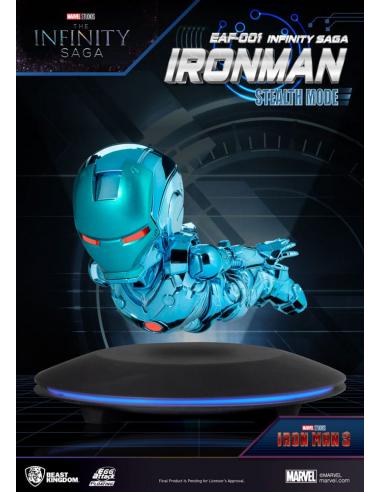 Marvel Figura Mini Egg Attack The Infinity Saga Ironman Stealth Mode 16 cm