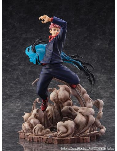 Jujutsu Kaisen Estatua PVC SHIBUYA SCRAMBLE FIGURE 1/7 Yuji Itadori 31 cm