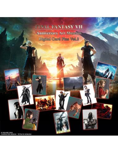 Final Fantasy VII TCG Sobre Anniversary Art Museum Digital Card Plus Vol. 2 Expositor (20) *Edición inglés*