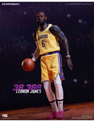 NBA Collection Figura Real Masterpiece 1/6 Lebron James Special Edition 30 cm