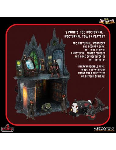 Doc Nocturnal Figuras 5 Points Nocturnal Tower Playset 9 cm
