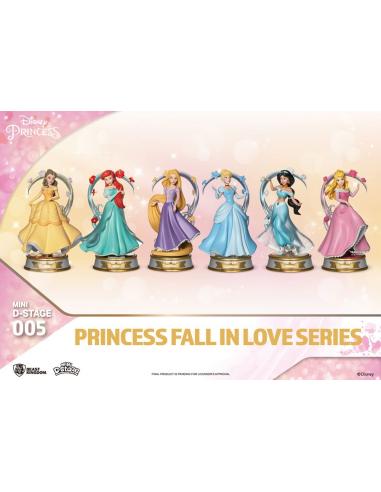 Disney Estatuas Mini Diorama Stage Princess Fall In Love Series 12 cm Surtido (6)