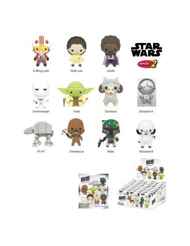 Star Wars Colgantes PVC Series 2 Expositor (24)