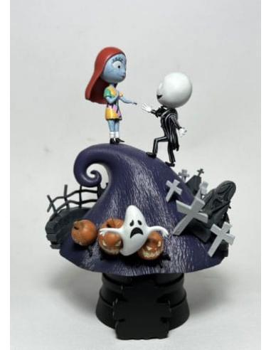 Pesadilla antes de Navidad Diorama PVC D-Stage Jack & Sally 15 cm
