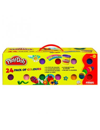 Set 24 Botes de Colores Play-Doh