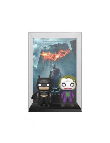 DC POP! Movie Poster & Figura The Dark Knight 9 cm