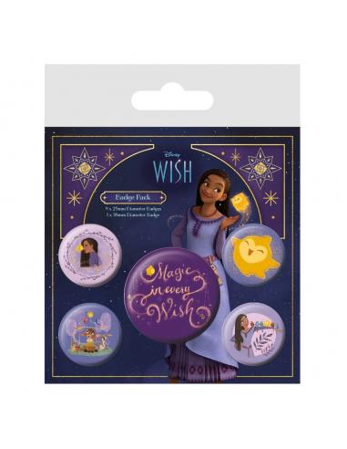 Wish Pack 5 Chapas Magic In Every Wish