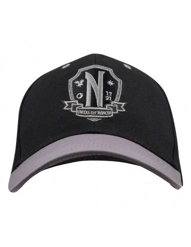 Wednesday Gorra Béisbol Nevermore Academy Black