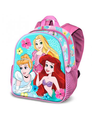 Mochila 3D Adorable Princesas Disney 31cm