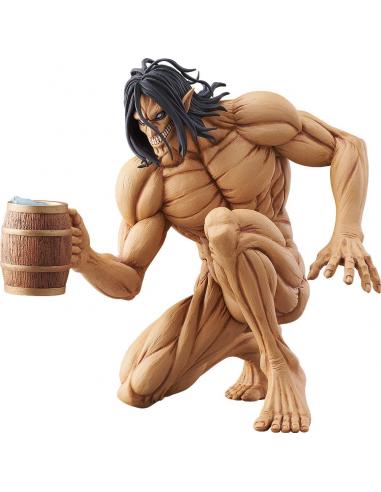 Attack on Titan Estatua PVC Pop Up Parade Eren Yeager: Attack Titan Worldwide After Party Ver. 15 cm