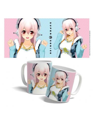 Super Sonico Taza Super Sonico Hoodie 325 ml