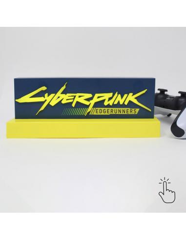 Cyberpunk Edgerunner Lámpara LED Logo 22 cm